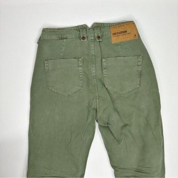 NEW One Teaspoon Safari High Waist Wide Leg in Super Khaki Size 26 - Picture 4 of 9